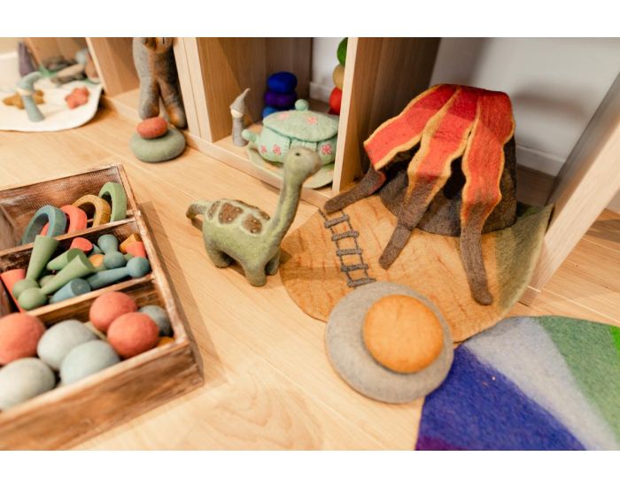 PAPOOSE TOYS Tapis de Jeu Laine Feutr�e - Western - D�s 3 ans (1)