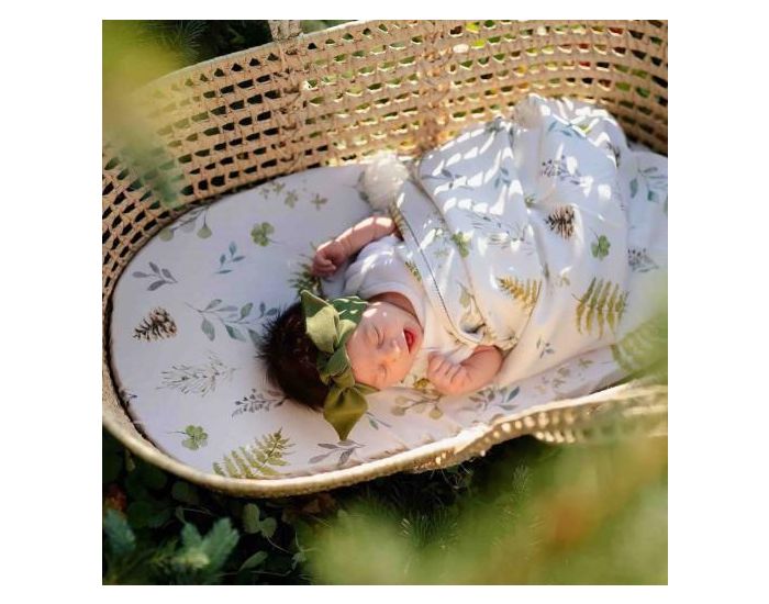 SEVIRA KIDS Maxi Lange Couverture � Pompons en Bambou - Natura (4)