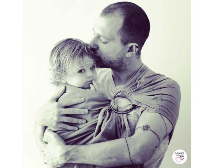 LING LING D'AMOUR Echarpe de portage - Sling - 185x70cm - D�s la Naissance (2)