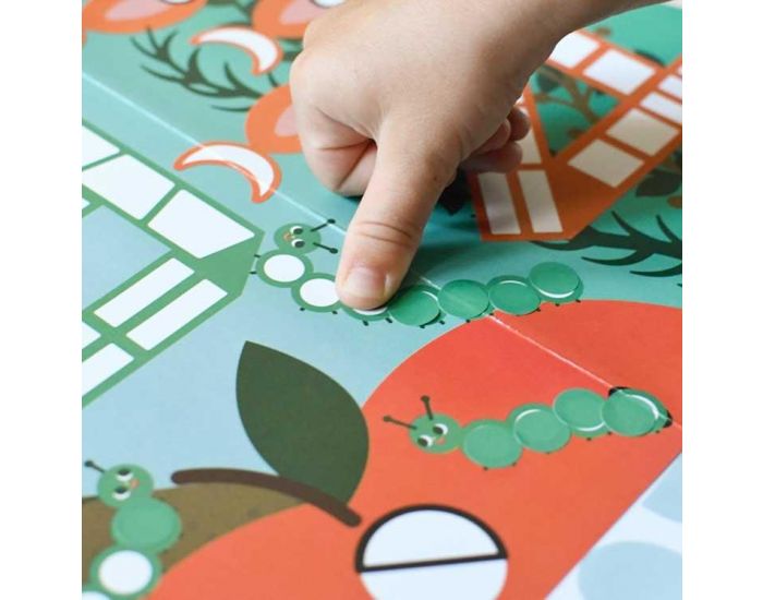 POPPIK Poster Panoramique 520 Stickers - Les chiffres de 1 � 10 - D�s 3 Ans (2)