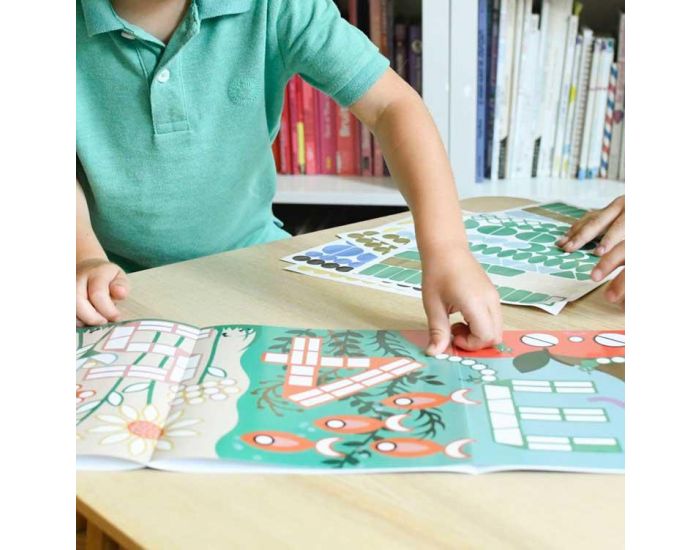 POPPIK Poster Panoramique 520 Stickers - Les chiffres de 1 � 10 - D�s 3 Ans (7)