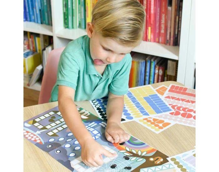 POPPIK Poster Panoramique 520 Stickers - Les chiffres de 1 � 10 - D�s 3 Ans (8)