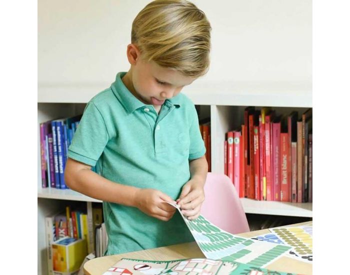 POPPIK Poster Panoramique 520 Stickers - Les chiffres de 1 � 10 - D�s 3 Ans (9)