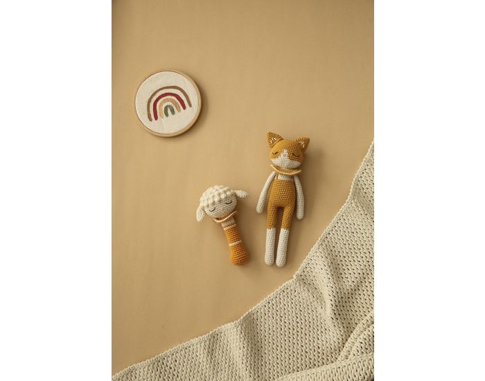 PATTI OSLO Hochet En crochet Agneau - 17 cm - D�s La Naissance  (3)