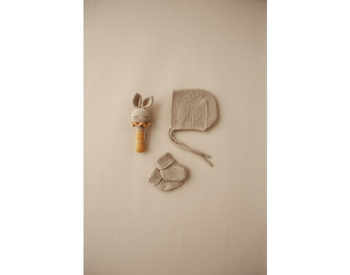 PATTI OSLO Hochet En Crochet Lapin - 21 cm - D�s La Naissance  (1)