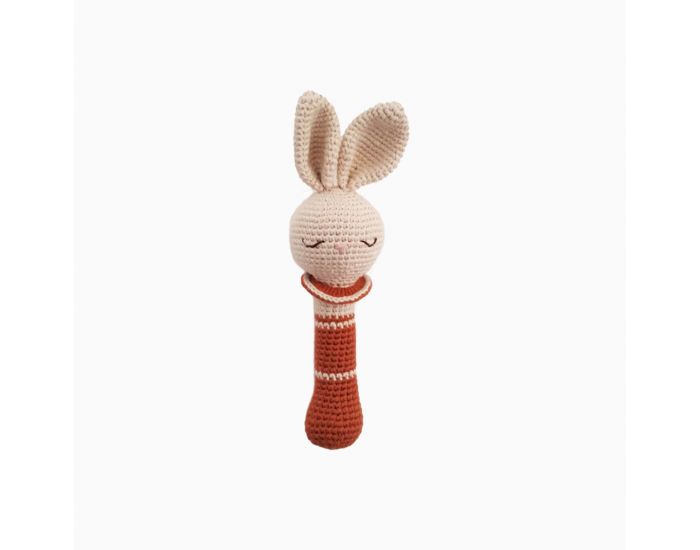 PATTI OSLO Hochet En Crochet Lapin - 21 cm - D�s La Naissance  (6)