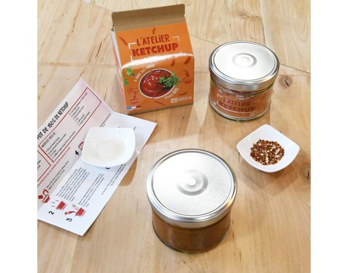 RADIS ET CAPUCINE L'atelier fabrication maison Ketchup avec �pices bio (1)