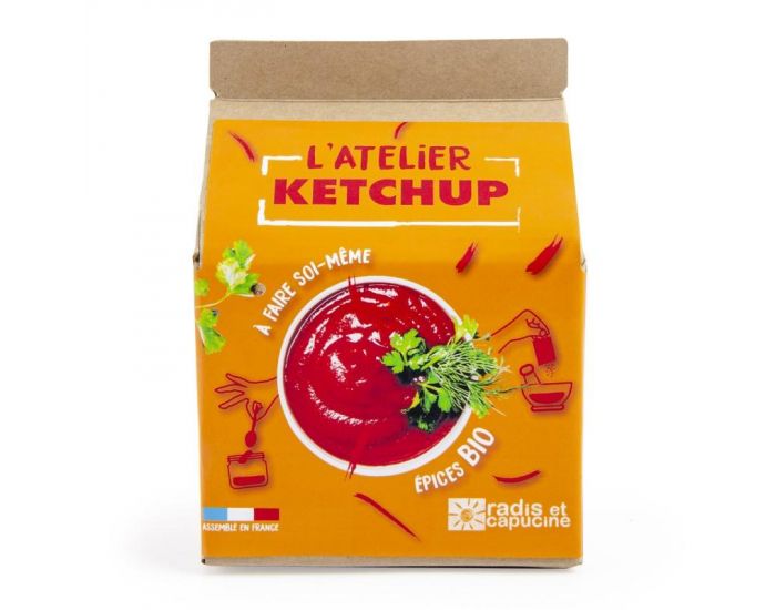 RADIS ET CAPUCINE L'atelier fabrication maison Ketchup avec �pices bio (6)