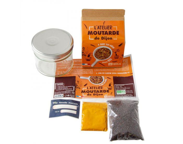 RADIS ET CAPUCINE L'Atelier Moutarde de Dijon aux Epices Bio (2)