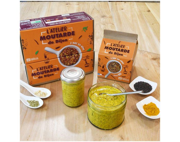 RADIS ET CAPUCINE L'Atelier Moutarde de Dijon aux Epices Bio (3)
