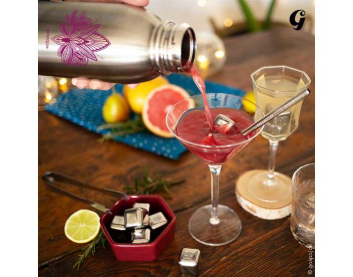 GASPAJOE Bo�te de Gla�ons en Inox - Icy - Lot de 4 (3)