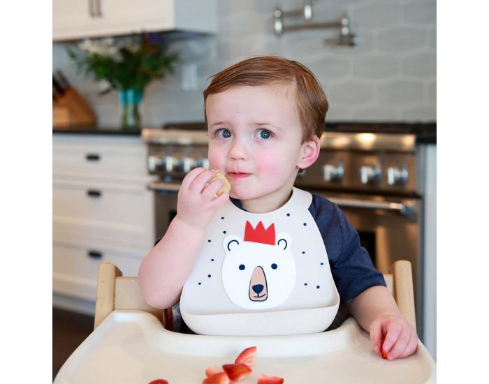 MAKE MY DAY Bavoir R�cup�rateur En Silicone Souple (1)