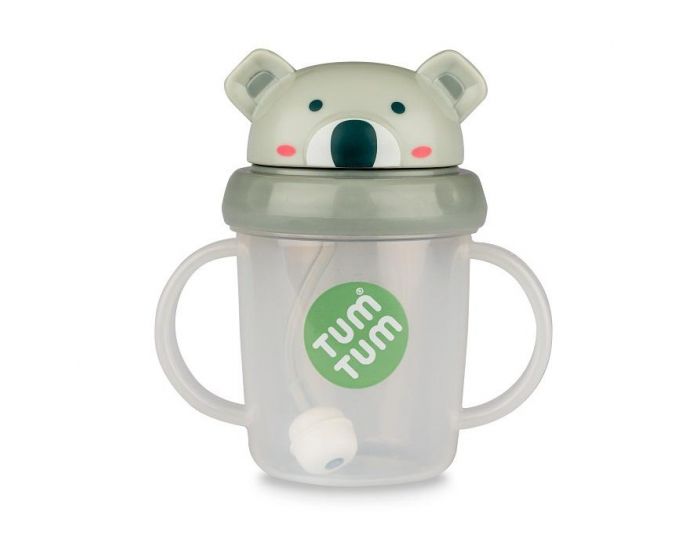 TUM TUM Tasse Anti Fuite + Paille Lest�e - Koala (10)