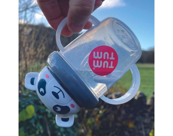 TUM TUM Tasse Anti Fuite + Paille Lest�e - Panda (4)
