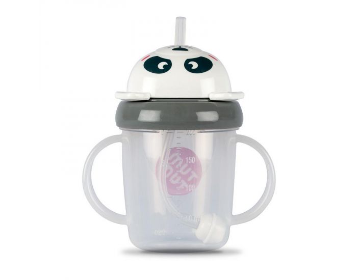 TUM TUM Tasse Anti Fuite + Paille Lest�e - Panda (6)