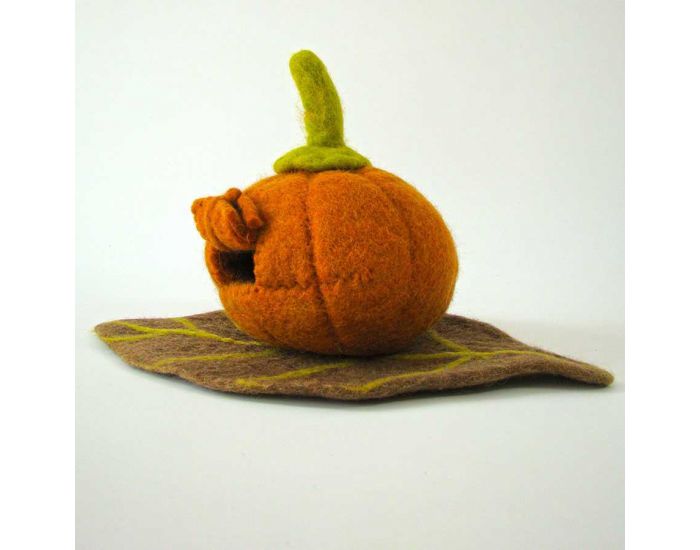 PAPOOSE TOYS Maison et Tapis en Laine Feutr�e Citrouille Enchant�e - D�s 3 ans (8)