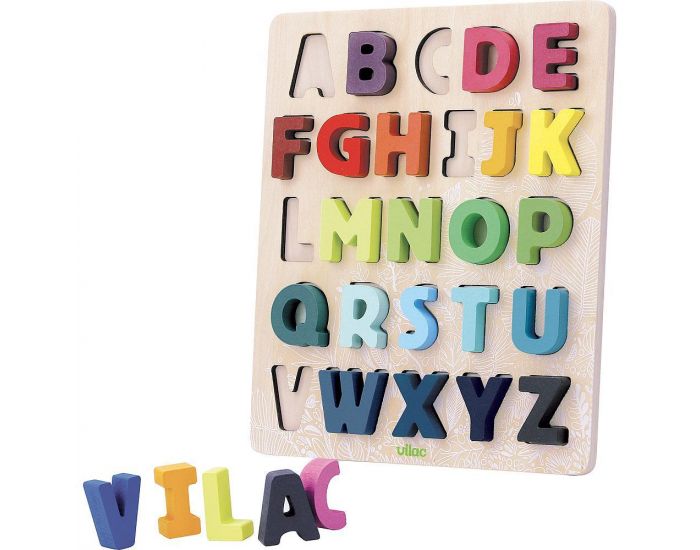 VILAC Puzzle ABC Alphabet - D�s 2 ans  (1)