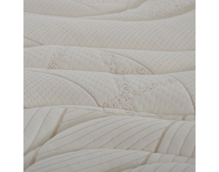 NUIT DE COTON Ensemble Pr�lude 2 Personnes - Matelas Latex naturel - Sommier Bois (4)