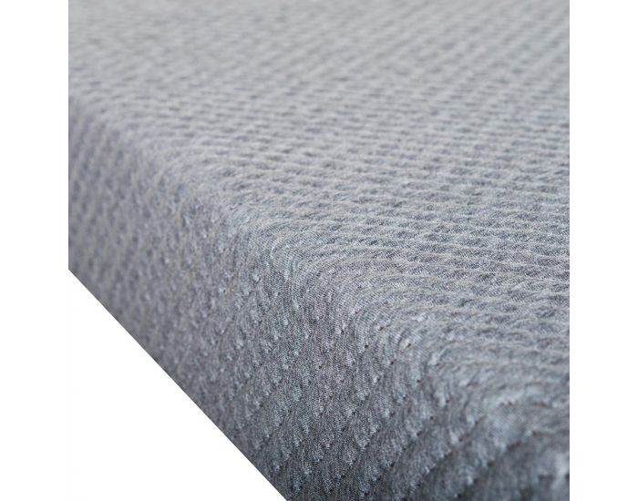 OLYMPE LITERIE Sommier Tapissier en kit - Gris Ciment - 2 Places (14)