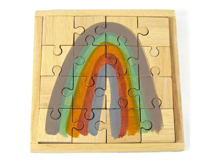 PAPOOSE TOYS Puzzle en Bois Earth - 16 Pi�ces - D�s 3 ans (5)