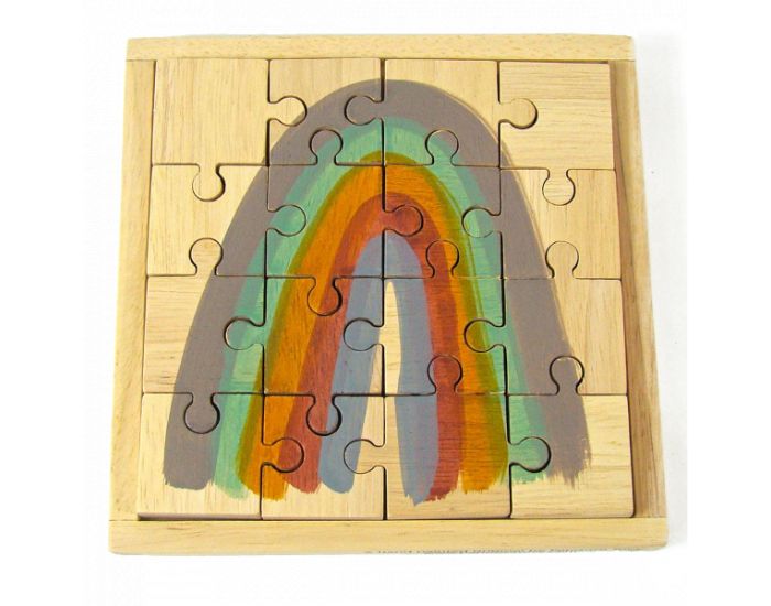 PAPOOSE TOYS Puzzle en Bois Earth - 16 Pi�ces - D�s 3 ans (8)