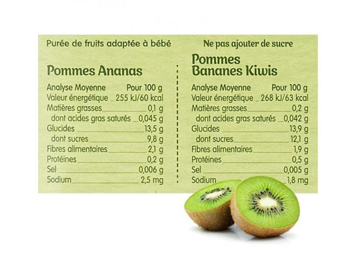 BLEDINA Les R�coltes Bio - Lot de 24 Petits Pots Pomme - Fruits exotiques 130g - D�s 6 Mois (1)