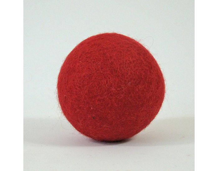 PAPOOSE TOYS Balles 7 cm en Laine Feutr�e Rainbow - Set de 8 - D�s 3 ans (1)