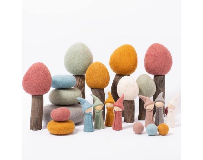 PAPOOSE TOYS Arbres d'Et� Earth - Set de 3 - D�s 3 ans (1)