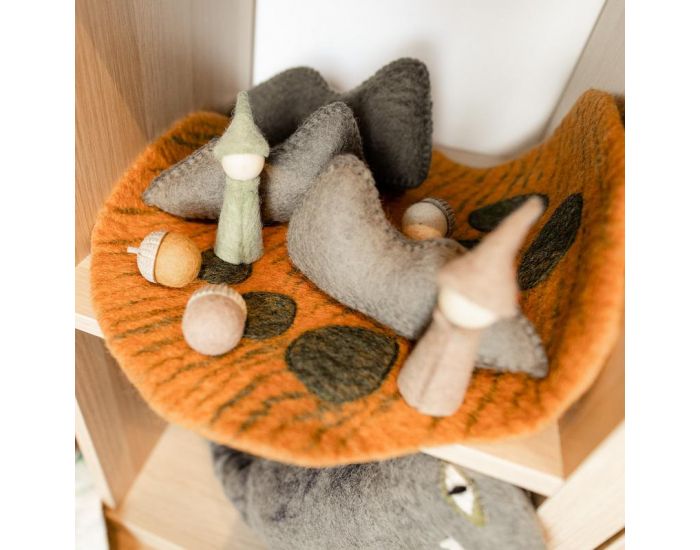 PAPOOSE TOYS Monde des Dinosaures en Laine Feutr�e - 3 Montagnes - D�s 3 ans (2)