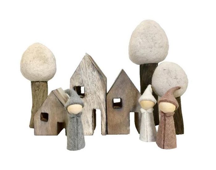 PAPOOSE TOYS Arbres d'Hiver Earth - Set de 3 - D�s 3 ans (1)