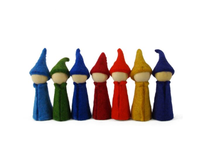 PAPOOSE TOYS Gnomes Rainbow - Set de 7 - Ds 3 ans (7)