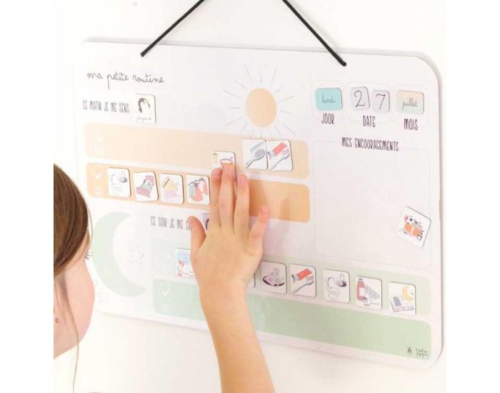 L'ATELIER GIGOGNE Kit d'Aide � l'Autonomie Ma Petite Routine - D�s 3 ans (3)