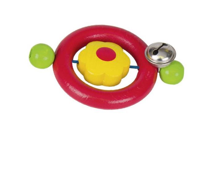 HEIMESS Portique d'activit� b�b� en bois - coccinelle - d�s la naissance (1)