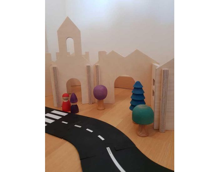 FLOCKMEN Lot de 19 Pi�ces Flockmen City - D�s 3 ans (2)