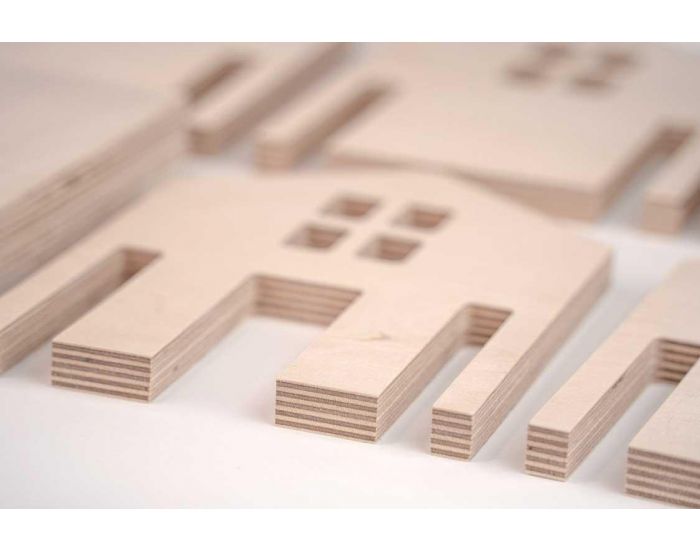 FLOCKMEN Lot de 19 Pi�ces Flockmen City - D�s 3 ans (5)