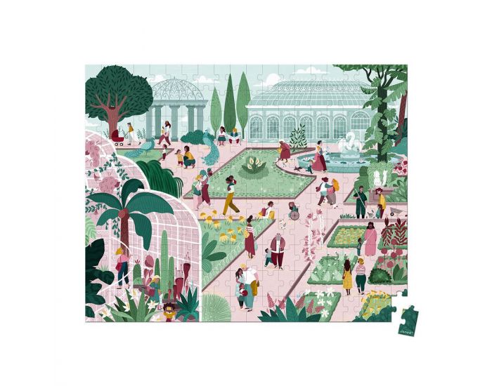 JANOD Puzzle Jardin Botanique 200 pices - Ds 6 ans (1)