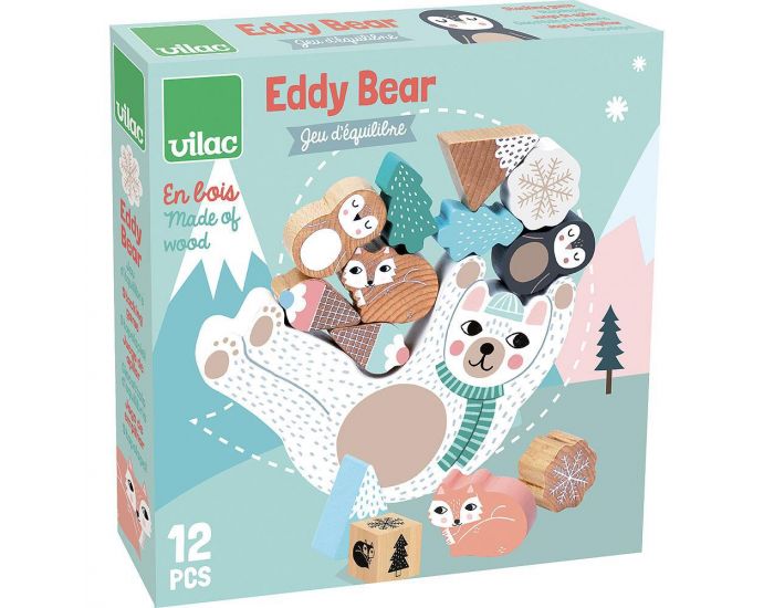 VILAC Jeu d'quilibre Eddy Bear - Ds 4 ans  (2)