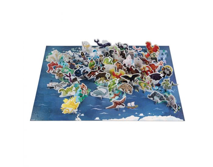 JANOD Puzzle Educatif Mythes et L�gendes 350 pi�ces - D�s 6ans (1)