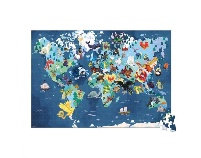 JANOD Puzzle Educatif Mythes et L�gendes 350 pi�ces - D�s 6ans (2)