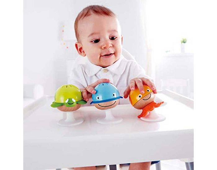 PLAN TOYS Hochets Animaux Marins - D�s la naissance (4)