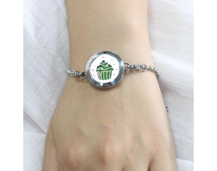 SUN AND SIA Bracelet d'Aromath�rapie - Cup Cake (1)