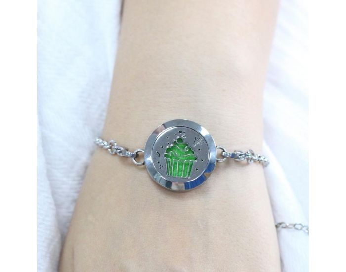 SUN AND SIA Bracelet d'Aromath�rapie - Cup Cake (2)