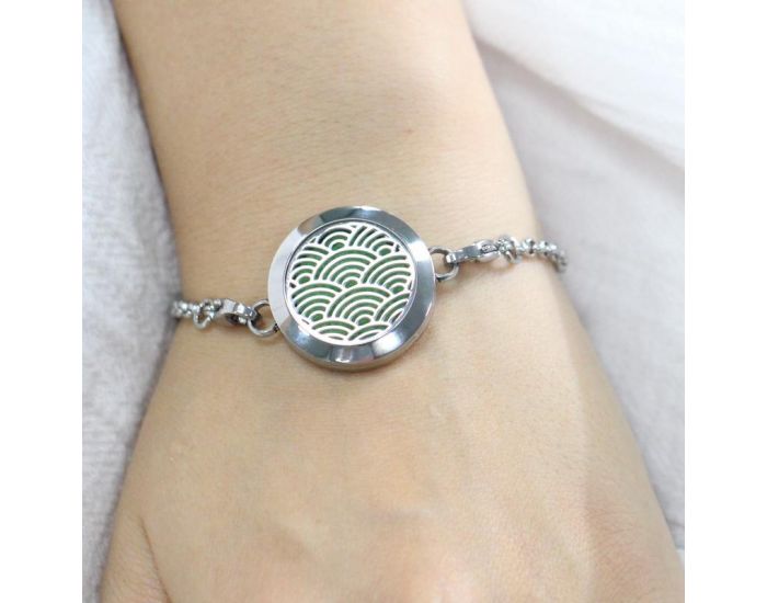 SUN AND SIA Bracelet d'Aromath�rapie - Vague Zen (1)
