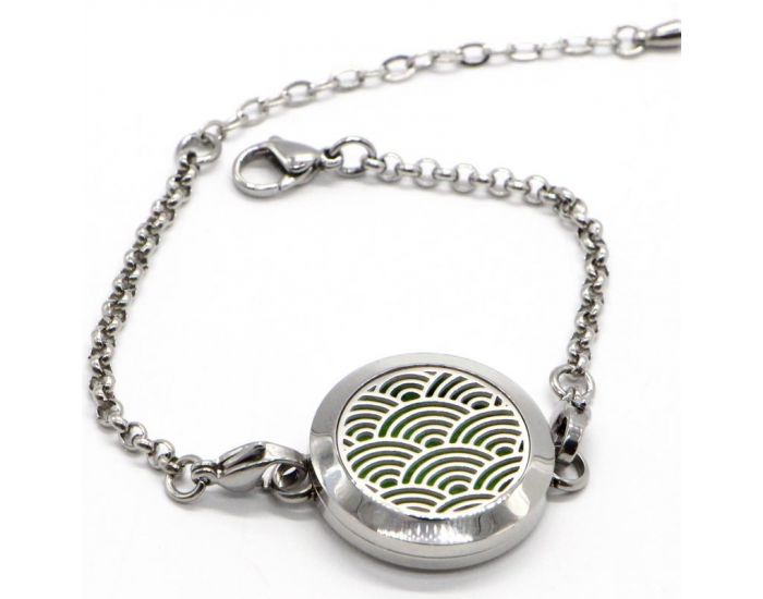 SUN AND SIA Bracelet d'Aromath�rapie - Vague Zen (2)