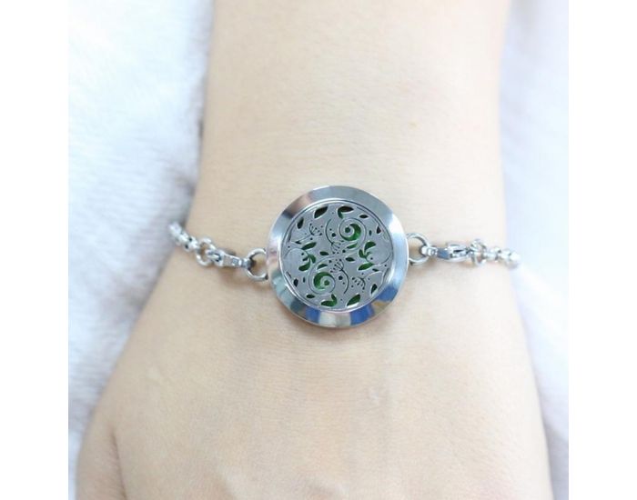 SUN AND SIA Bracelet d'Aromath�rapie - For�t Enchant�e (1)