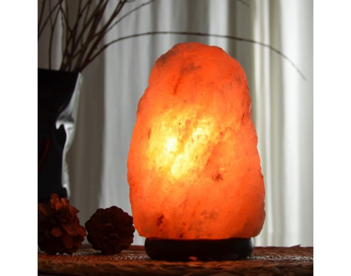 ZEN'ARôME Lampe en Cristal de Sel d'Himalaya - 4 à 6 kg (1)