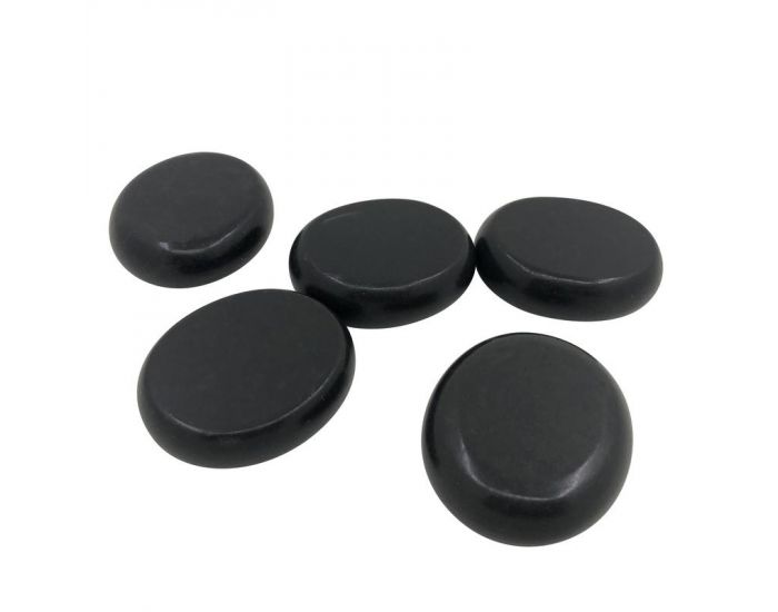 SUN AND SIA Lot de 5 Pierres Chaudes de Massage (2)