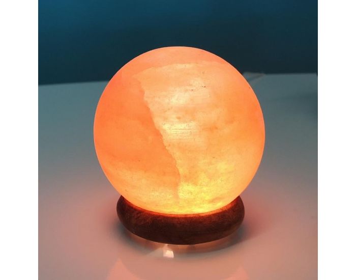 ZEN'ARôME Lampe USB en Cristal de Sel d'Himalaya - Sphère (1)