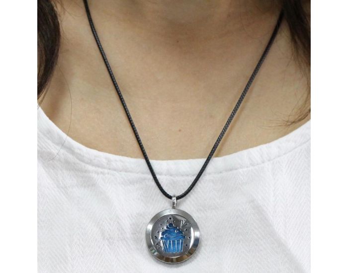 SUN AND SIA Collier d'Aromath�rapie - Cup Cake (1)