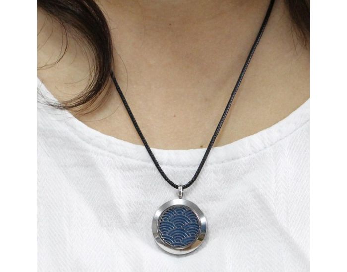SUN AND SIA Collier d'Aromath�rapie - Vague Zen (1)
